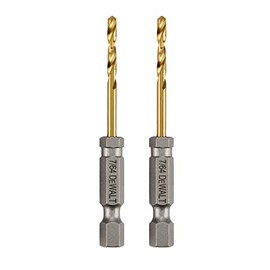 DEWALT 7/64IN TITANIUM NITRIDE COATED DRILL BIT (DD5107)