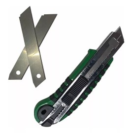 Lion Tools 2 Cutters Uso Industrial Con 10 Navajas 18mm Cuerpo Metálico