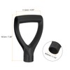 HARFINGTON Shovel D Grip Handle 1-1/4""(32mm) Inner Dia. ABS Plastic