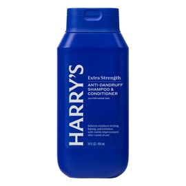 Harry's Extra-Strength Anti-Dandruff Men's 2 in 1 Shampoo and Conditioner - (3 Pack) 14 fl oz - Made with 2% Pyrithione Zinc