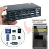 SDKDZKG 5.25 Inch PC Multifunctional Dashboard Media Front Panel Audio,with