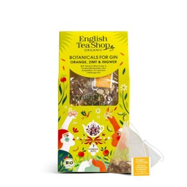 ETS Botanicals for Gin Orange, Cinnamon & Ginger, Organic Spice Mix for Gin and Tonic Flavouring, 7 Pyramid Bags