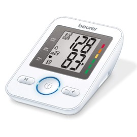 Beurer BM31 Upper Arm Blood Pressure Monitor for Home Use, Large Cuff | Automatic & Digital, 2-Users, XL Display, Irreg. Heartbeat Detector, Universal Cuff Circ. 8.7”-16.5”