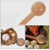 Sosoport 2Pcs Wooden Glove Mallet for Baseball Softball Durable Hammer