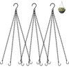 3 Pack, 23 Inch Hanging Baskets Chain, Hanging Chains with