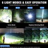 NetCan LED Flashlight, High Powered Super Bright Tactical Flashlight, Rechargeable