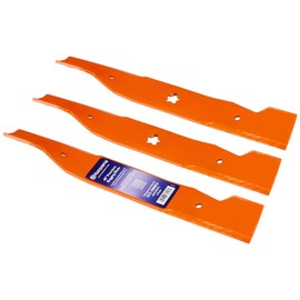 Husqvarna HU22027 48-Inch Premium Hi-Lift Bagging Blade, 3-Pack, Orange
