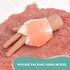 MedEduQuest Wound Packing Hand Trainer, Trauma Hand Kit for Stop