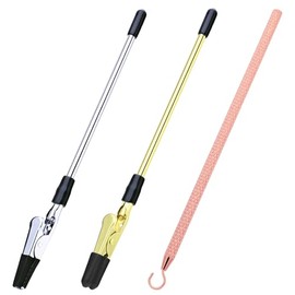 ATARASIA - 3 herramientas de ayuda para pulseras, herramientas de liberación rápida, ganchos para joyas, relojes, pulseras de cadena, fáciles de poner y con puntas de goma antideslizantes