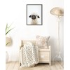 Kate and Laurel Sylvie Animal Studio Black Nosed Sheep Framed