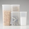 Mujinrushi Clear Powder Storage Container 1.5L MDB69A8A