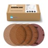 Huzeew 50PCS Mesh Abrasive Sanding Discs, 6-Inch 60-240 Grit Dust-Free