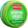 O'Keeffe's Okeefes Working Hands Hand Cream 3.4Oz Lotion Helps Prevent