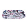 Rolling Trays Premium Metal Tray with Design - Perfect Size