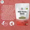 Milk Thistle Tea (Seeds) 4 oz, Cut and Sifted, 100%