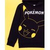Pokémon con Cappuccio Boys Bambini Gioco Gifts Pikachu Black Jumper