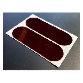 Veloviz Black Stealth Reflective Red Motorcycle Fork Reflector Stickers OG