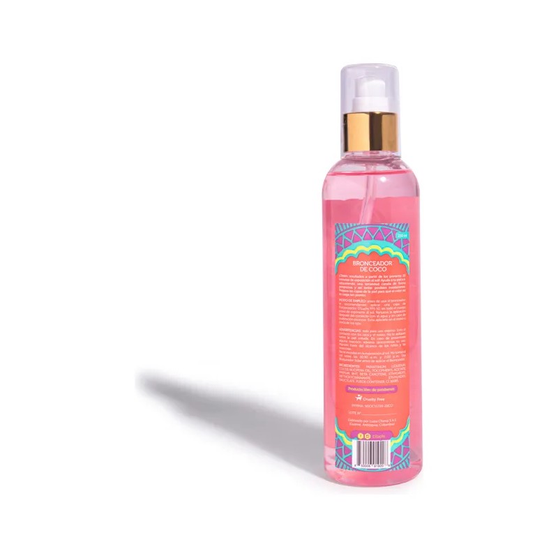 Aceite Bronceador Coco D'Luchi Línea De Sol SPF 4 250
