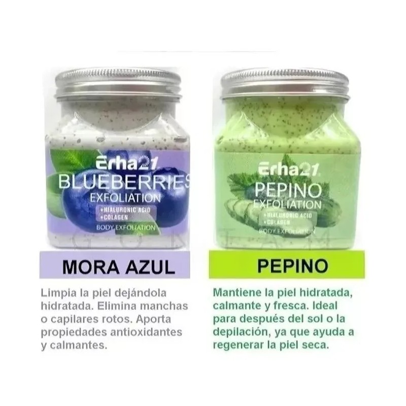 Exfoliante Facial Y Corporal Aromas Hidrata Aclara Manchas Todo Tipo