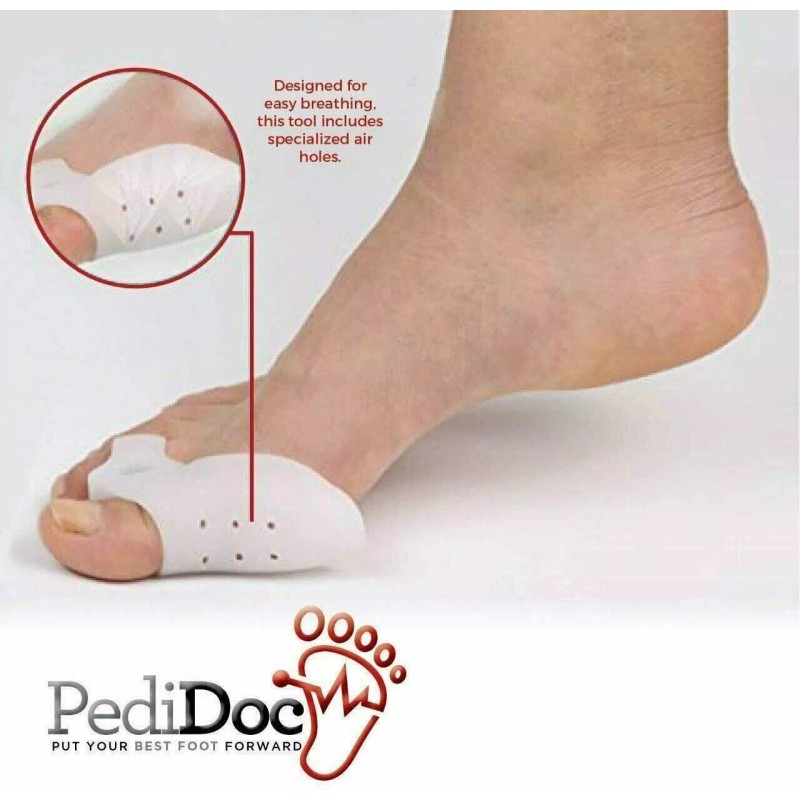 PediDoc Bunion Corrector and Bunion Relief Sleeves Kiit
