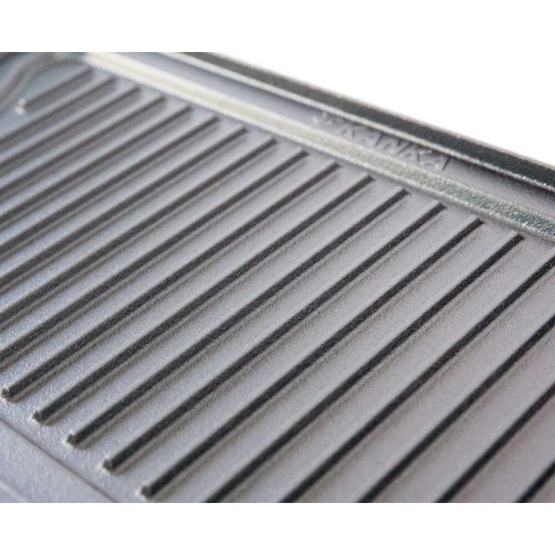 KANKA Grill Cast Iron Griddle - Extra Large Reversible Double-Sided