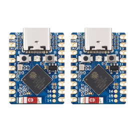 Waveshare ESP32-S3 Mini Development Board(2pcs), Based On ESP32-S3FH4R2 Dual-Core Processor, 240MHz Running Frequency, 2.4GHz Wi-Fi