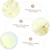 Toalla de Microfibra para Secado Rápido del Cabello Color Amarillo,