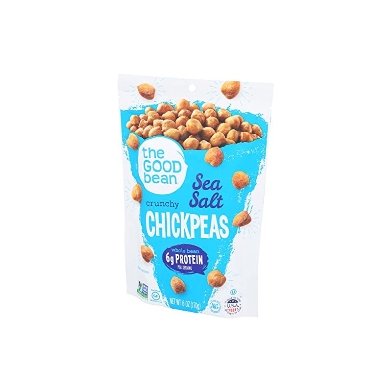The Good Bean Chickpea Snack-Sea Salt-6 oz