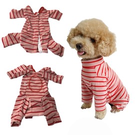 YBGGJO Postoperative Clothes, Dogs, Postoperative Wear, Nursing Clothes, Male and Female Use, After Contraceptive Surgery, Licking, Weaning, Wound Protection, Skin Protection, Long Sleeve, Breathable,