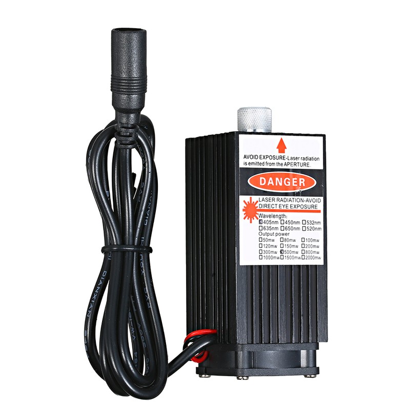 Laser Module 500mw / 405nm 500mw/ 2500mw/5500mw Focusable for CNC