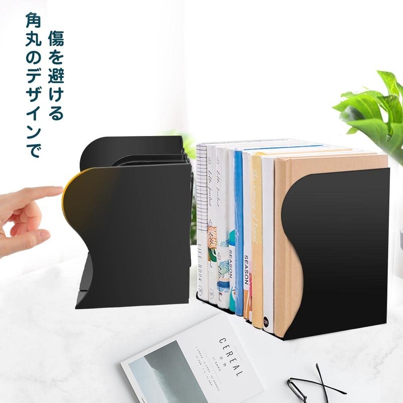 Bookend Bookend, Book Stand, Non-Collapsible, Extendable, Desk, Storage, Tabletop, Document
