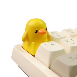 Yellow Duck ESC Keycap, Hand Made Resin ABS Custom Keycap, OEM Profile, Compatible with MX Mechanical Keyboards