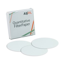 As One Qualitative Filter Paper 1039, Diameter 3.5 inches (9 cm), Pack of 100 /2-872-02