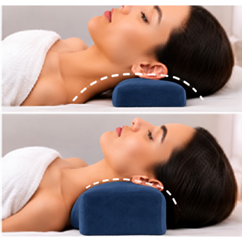 Lash Pillow for Eyelash Extensions – Memory Foam U-Shaped Headrest