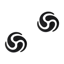 Set of 2 Swirl Logo Side Cover for Simson S50, S51, S70