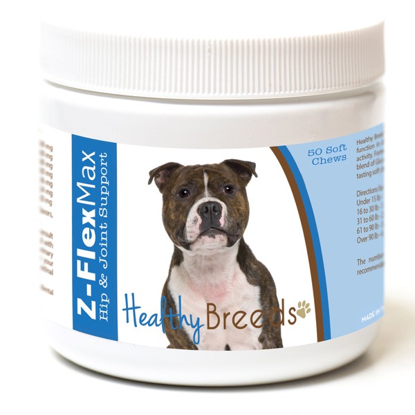 Healthy Breeds Staffordshire Bull Terrier Z-Flex Max Hip and Joint