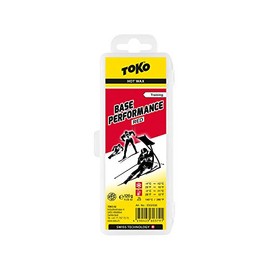 TOKO 5502036 Base Wax for Skiing, Snowboarding, Hot Wax, Base Performance Red (Snow Temperature: -4°C to -12°C/Temperature: -2°C to -11°C), 4.2 oz (120 g)