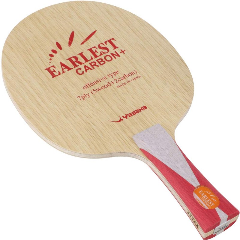 Yasaka YR163 Table Tennis Racket Arrest Carbon + Shakehand For