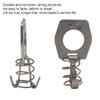 BEALIFE 2pcs/Set Sturdy Metal for Water Heater Door Protects Cylinder