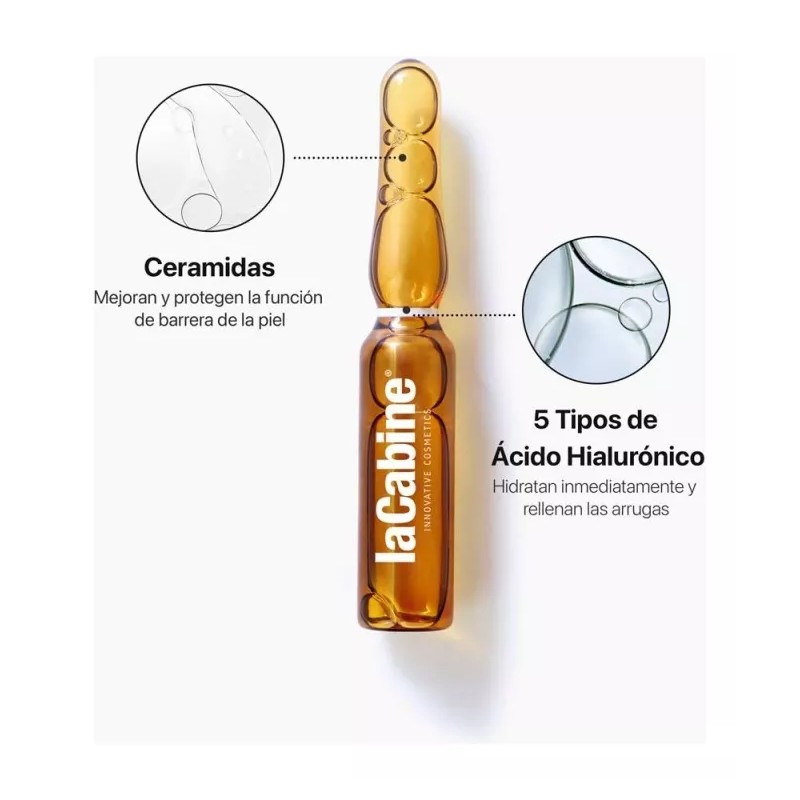 LaCabine Ampolletas Faciales Acido Hialuronico Lacabine 10 X 2 Ml