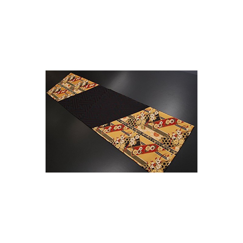SHINSENDO Kimono Table Runner 120x30cm　 (Pattern Name:Kiwami)