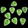 Glow In The Dark Novelty Guitar Picks- Celluloid Electric &