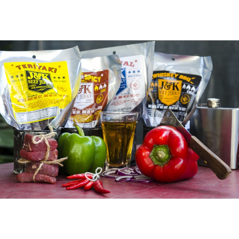J&K Beef Jerky - Teriyaki Flavor 8oz