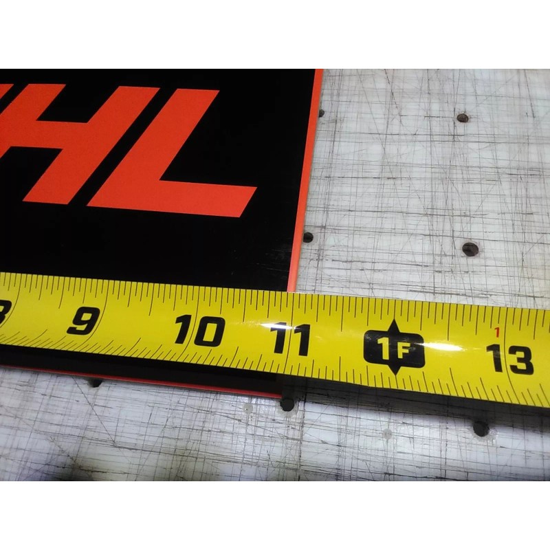 STIHL chainsaw Plaque, garage AlumaBond sign shop decoration