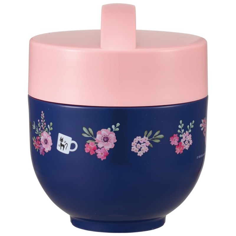 Skater LDNC6AG-A Antibacterial Insulated Lunch Box, Bowl Shape, Lunch Jar,