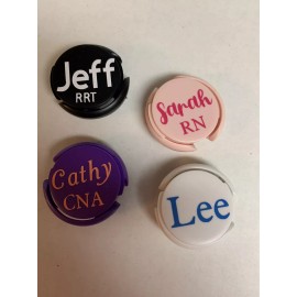 Unbranded stethoscope name tag - Pick Your Name And Colors And Font