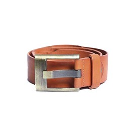 Cipo & Baxx C-2163 Men's Genuine Leather Belt, orange