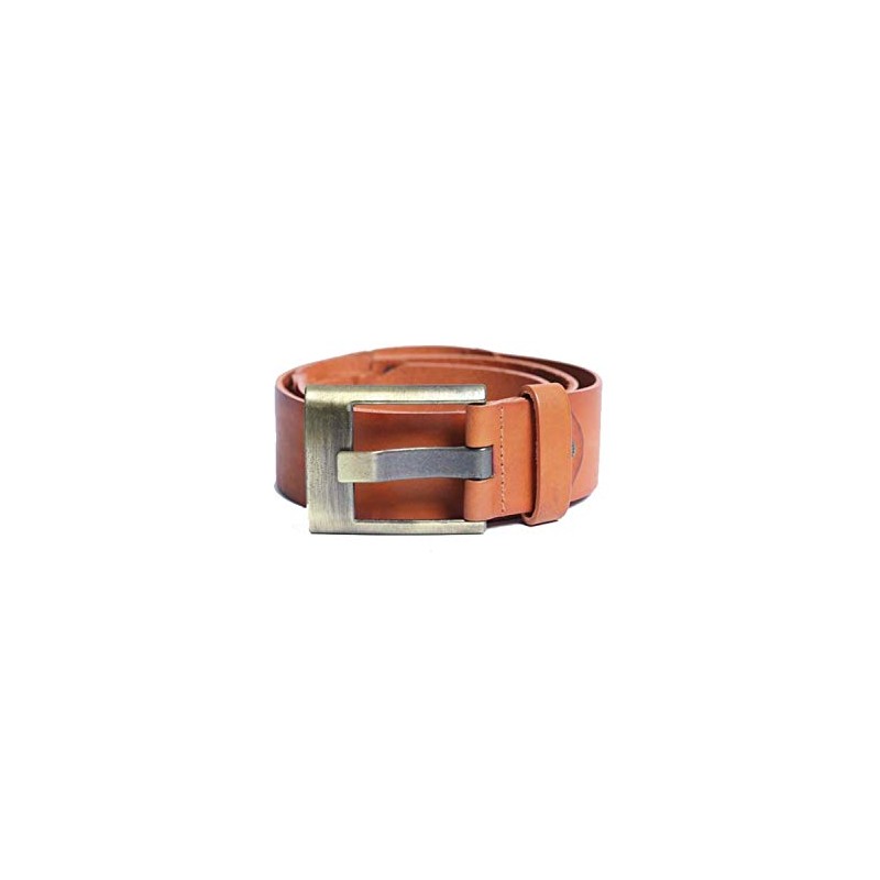 Cipo & Baxx C-2163 Men's Genuine Leather Belt, orange