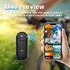 SHPTDJTIC 128G 4K Body Camera, Thumb Size Cam,Wearable Camera with