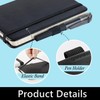 Febbya A7 Pocket Notebook with Pen,100 Pages 100gsm Thick Lined